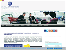 Tablet Screenshot of 1globaltranslators.com